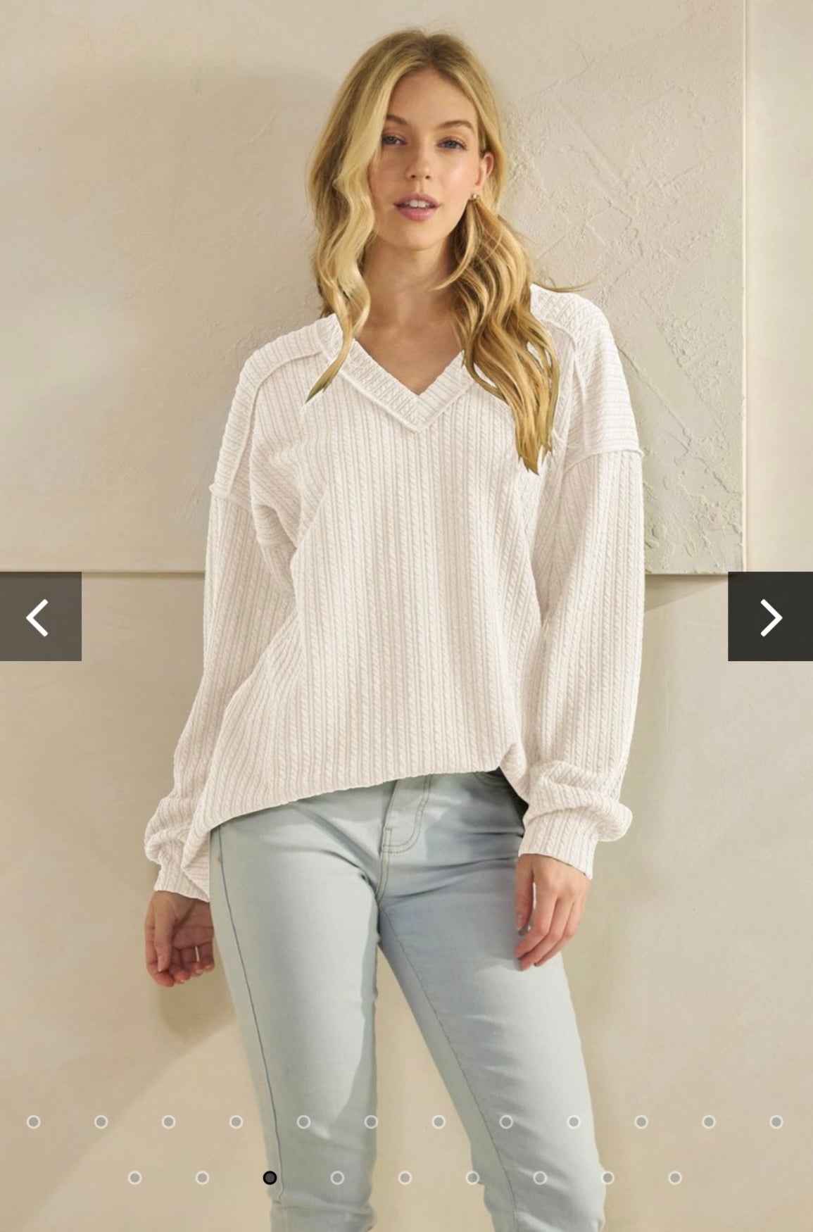 Heimish Reverse Seam Sweater