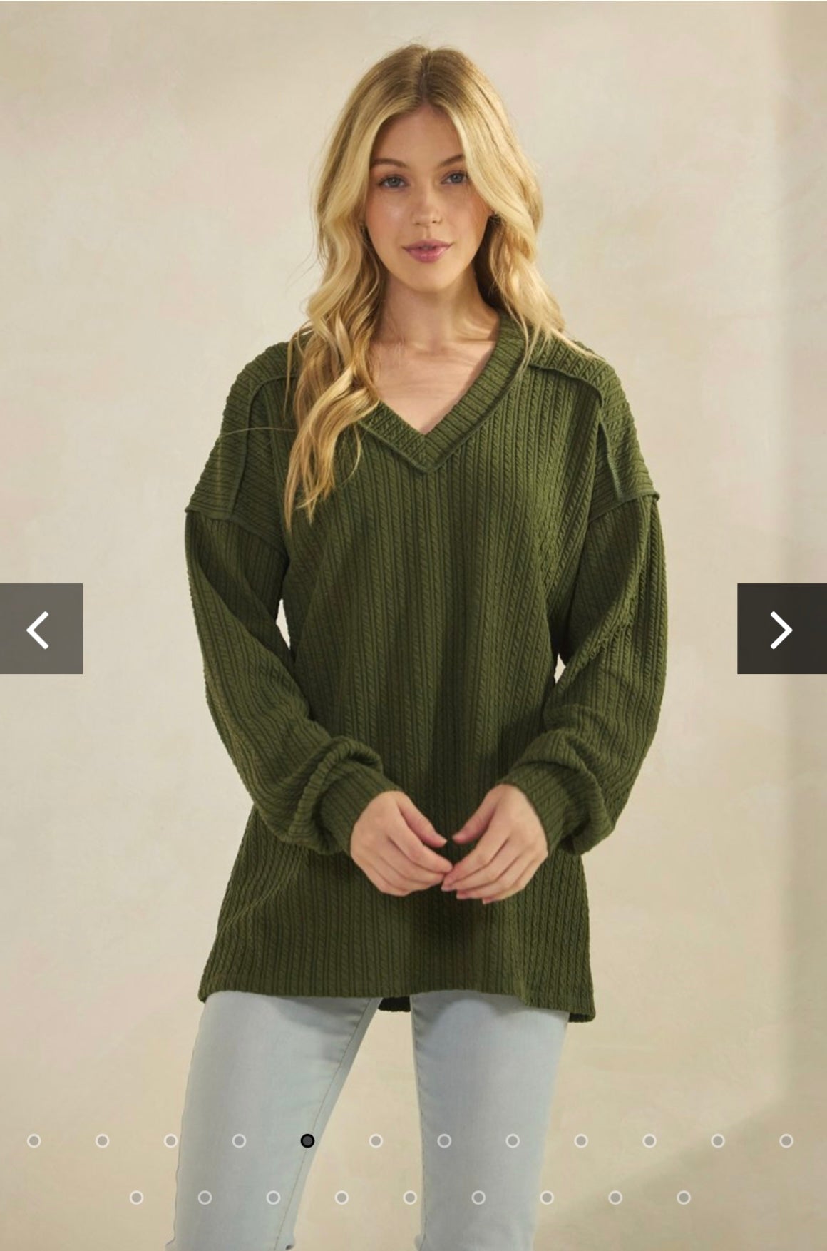 Heimish Reverse Seam Sweater