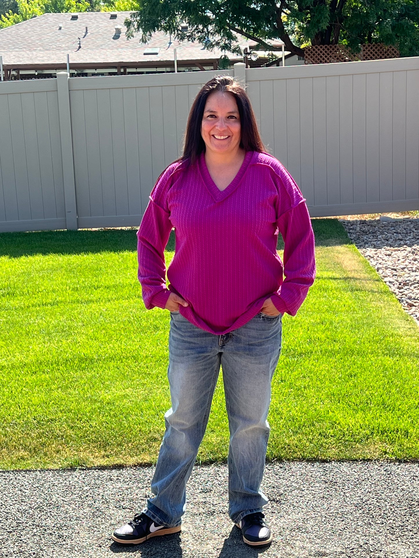 Heimish Reverse Seam Sweater
