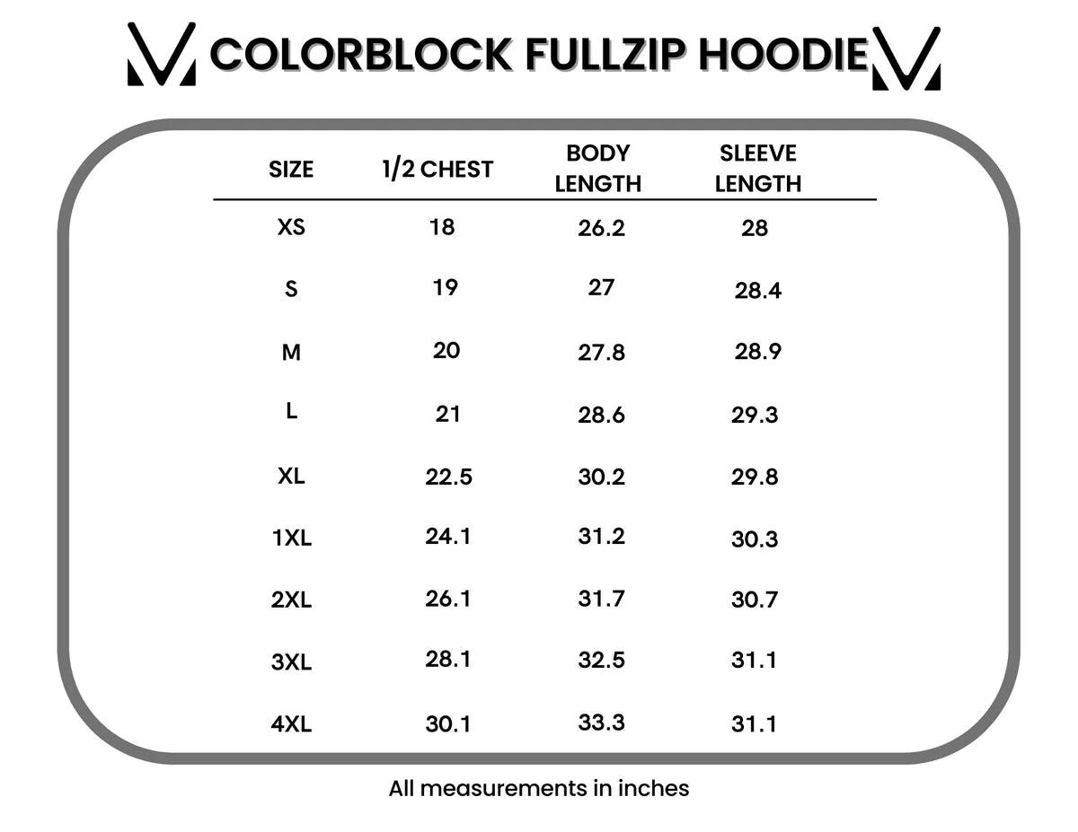 Colorblock Fullzip - Burgundy, Burgundy Bloom, and Plum Stripes