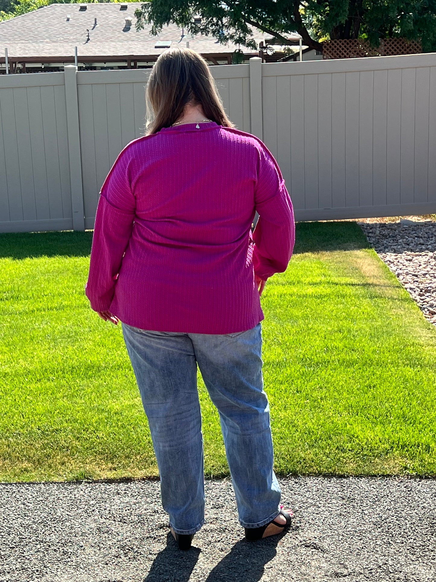 Heimish Reverse Seam Sweater