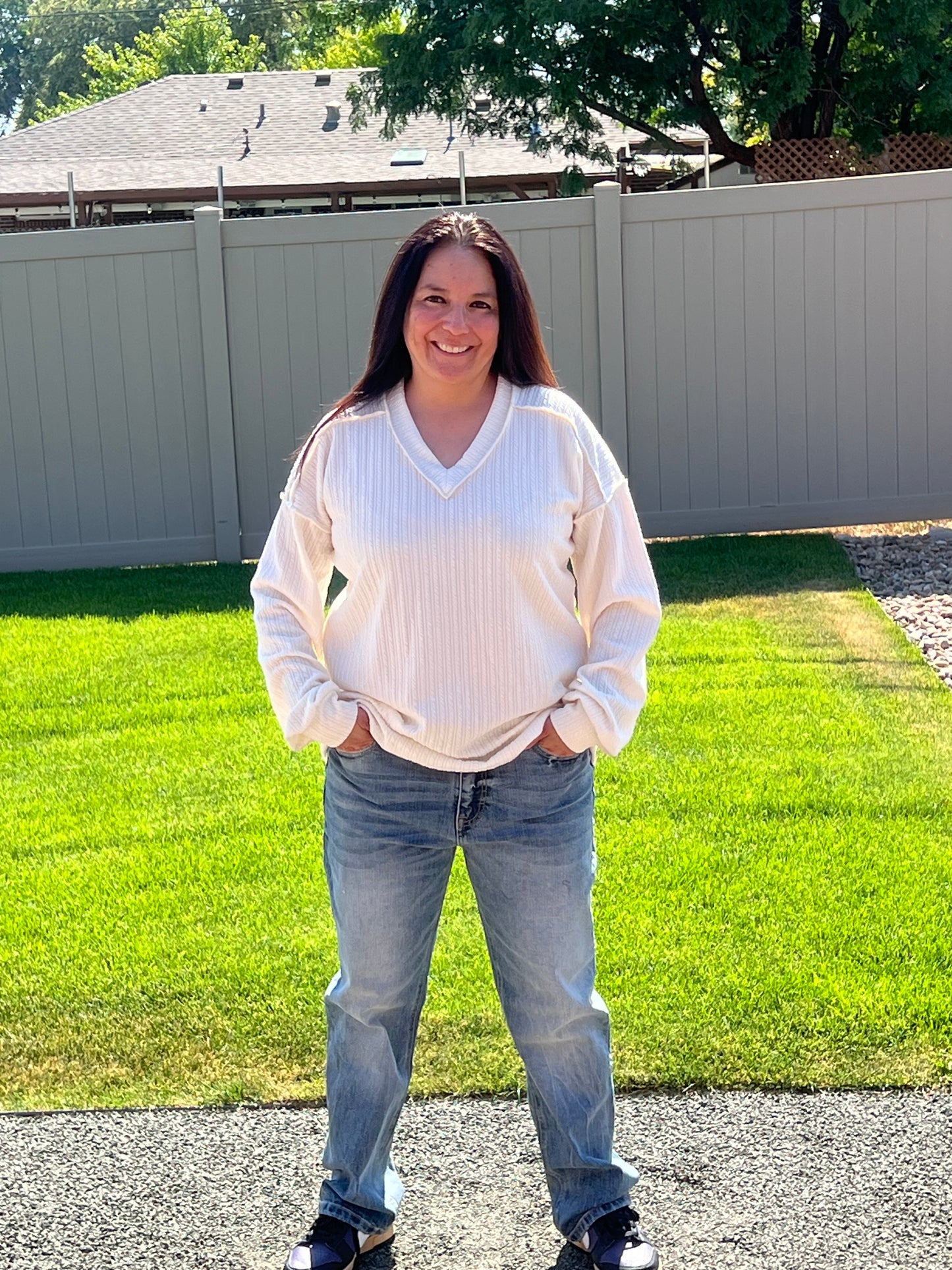 Heimish Reverse Seam Sweater