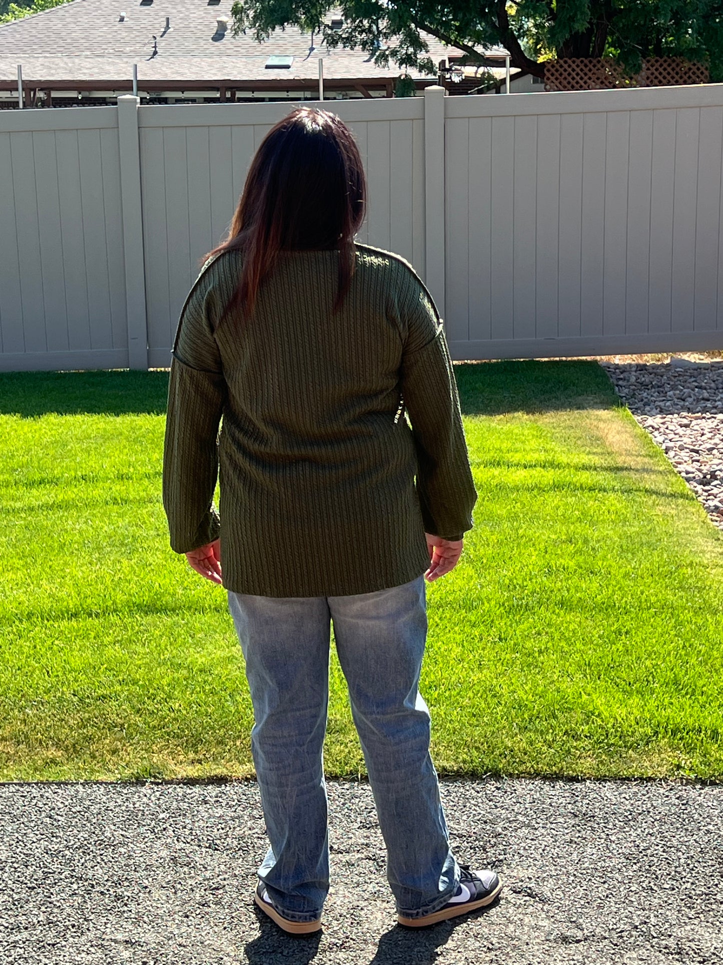 Heimish Reverse Seam Sweater