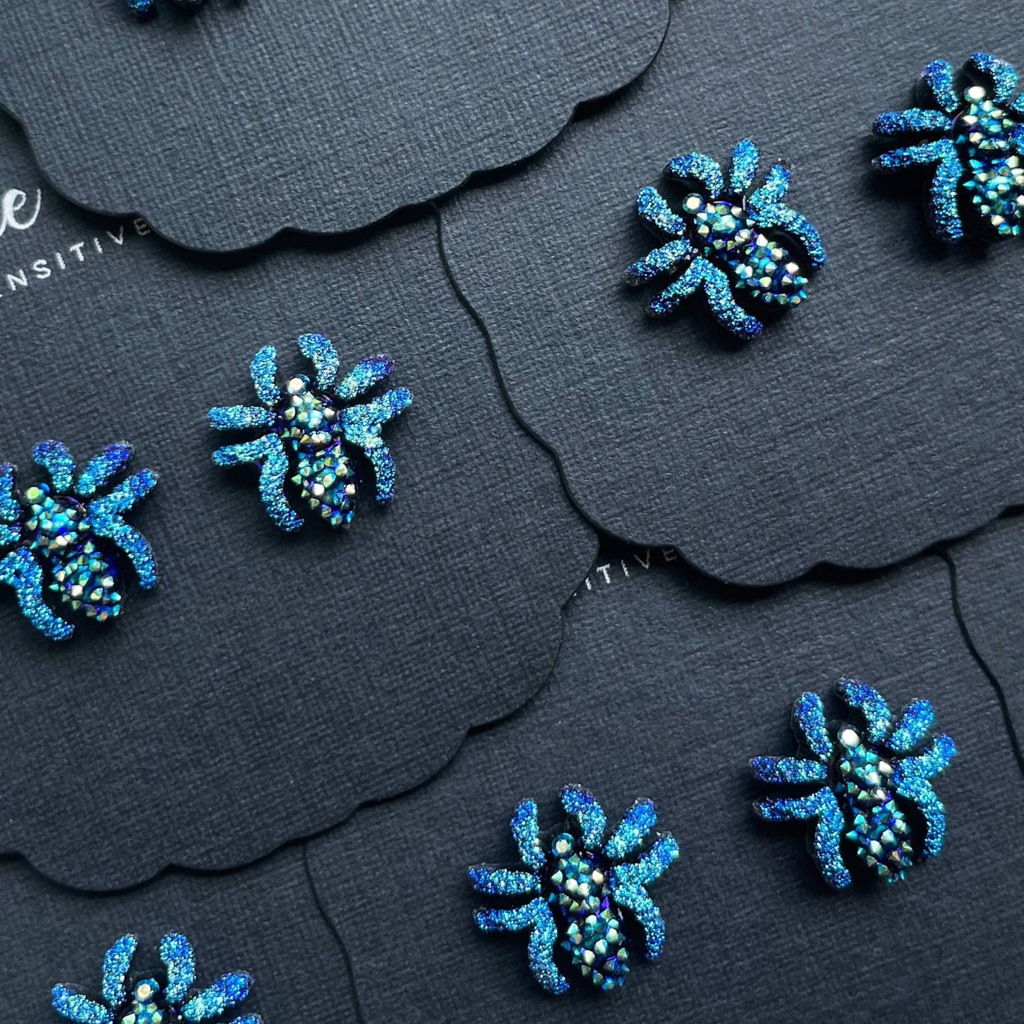 Dixie Bliss Enchanted Spiders in Ocean Dipped