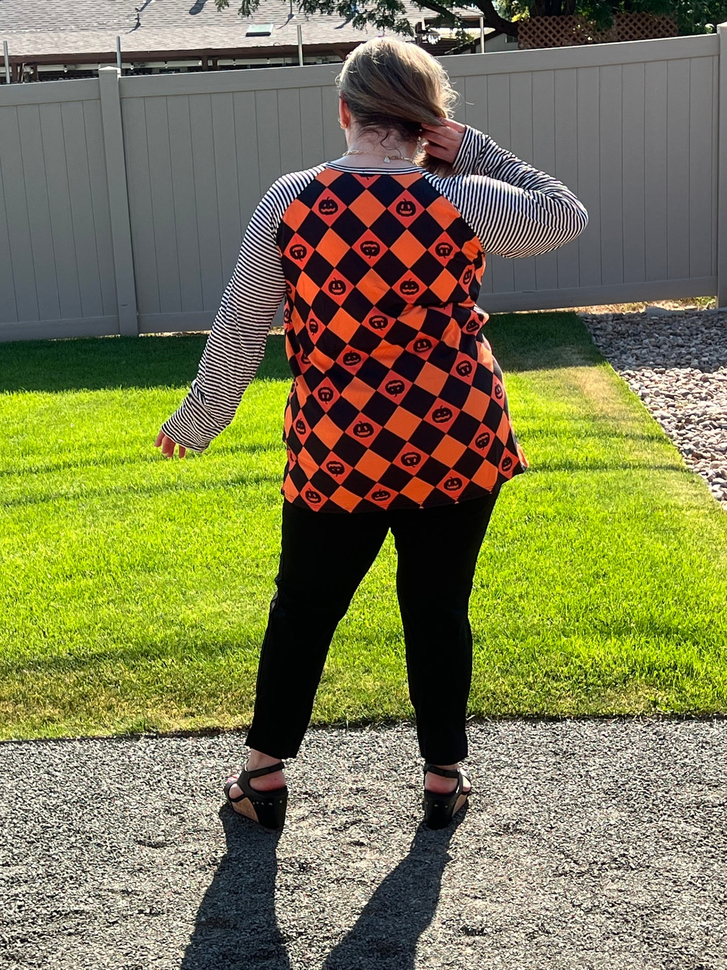 Heimish Halloween Pumpkin Top