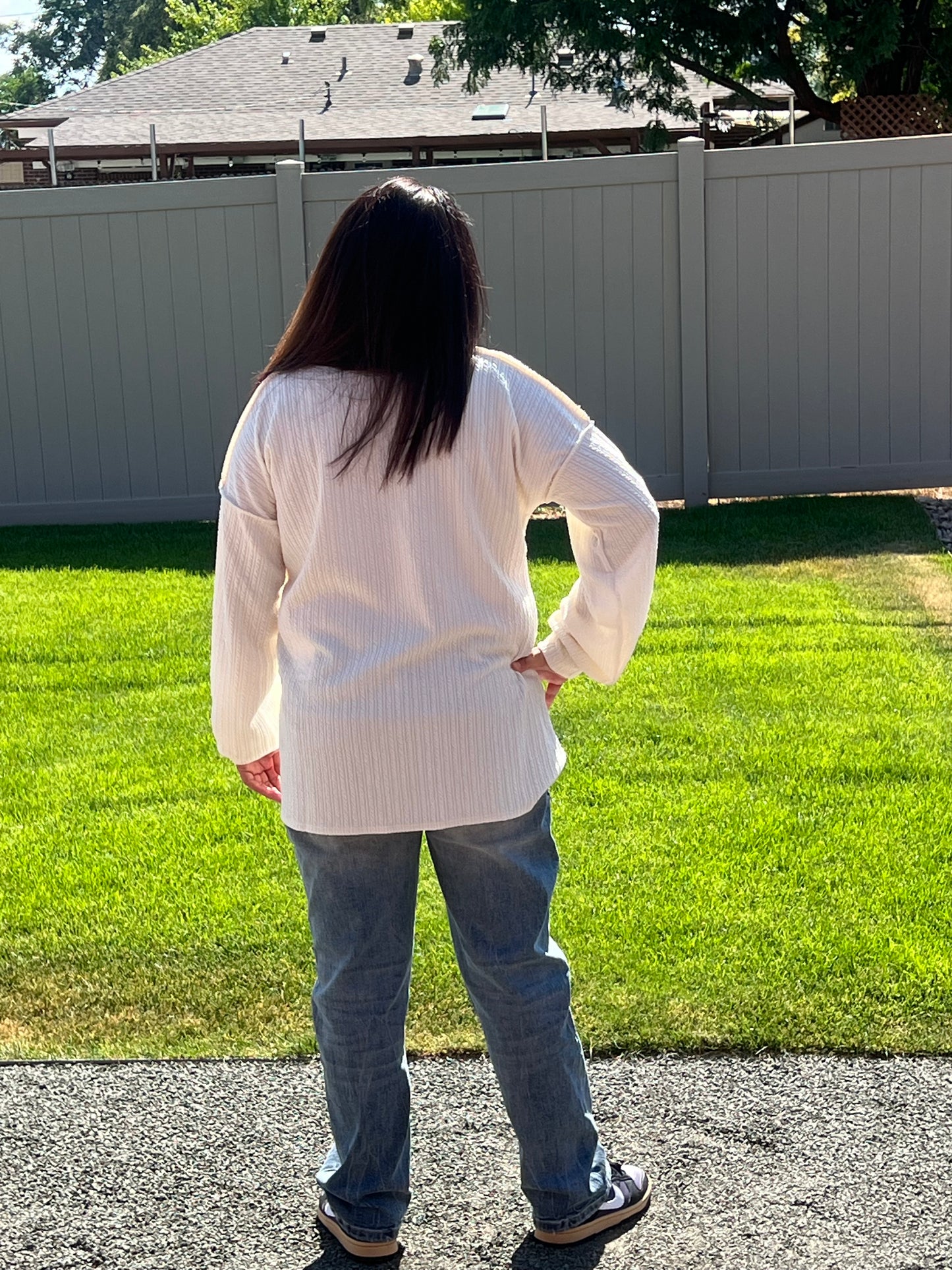 Heimish Reverse Seam Sweater