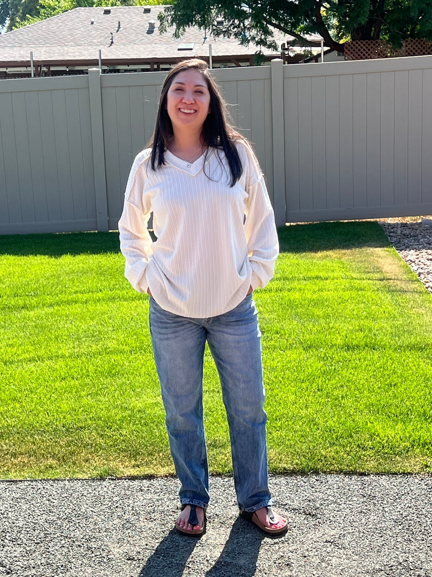 Heimish Reverse Seam Sweater