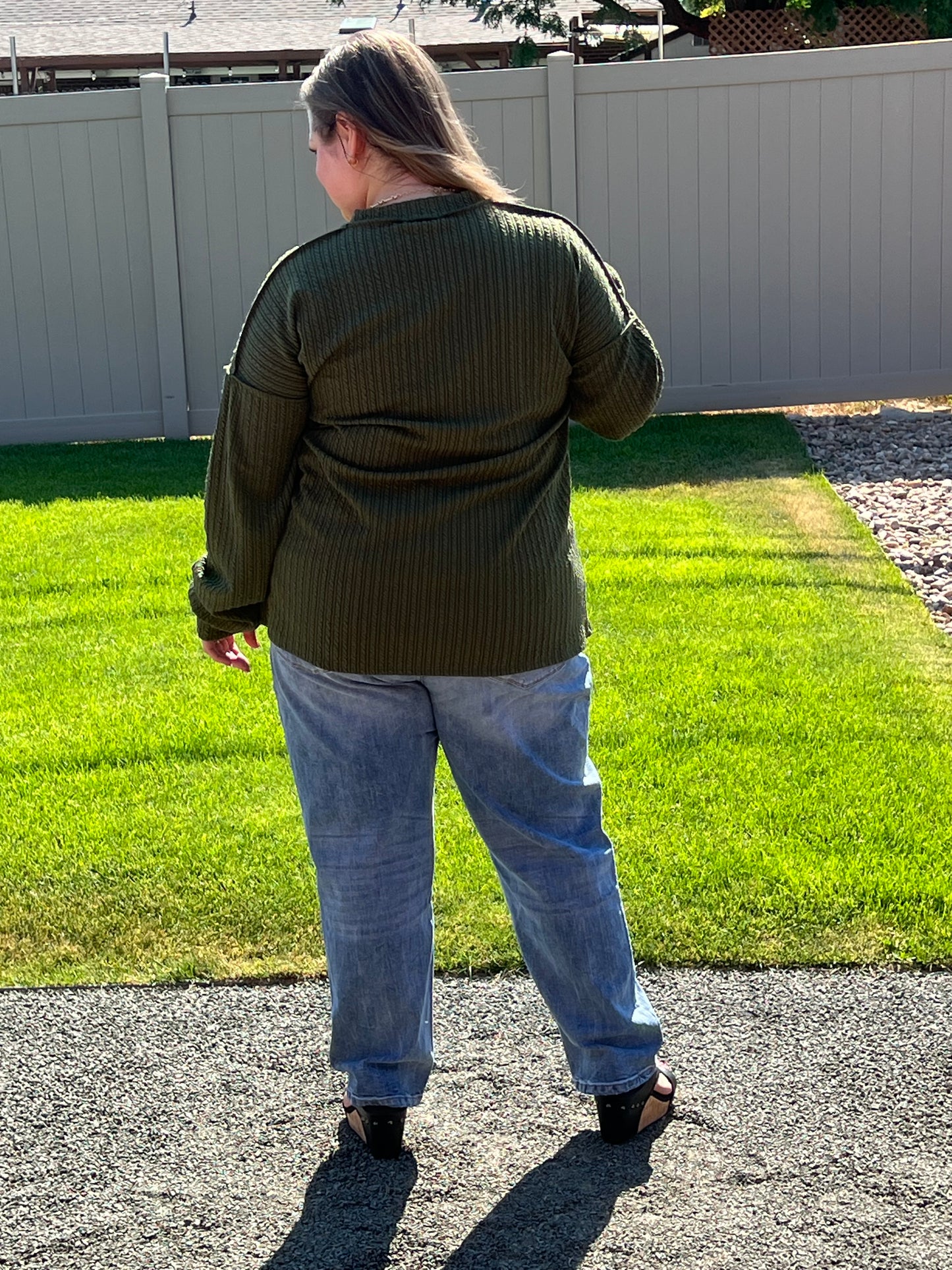 Heimish Reverse Seam Sweater