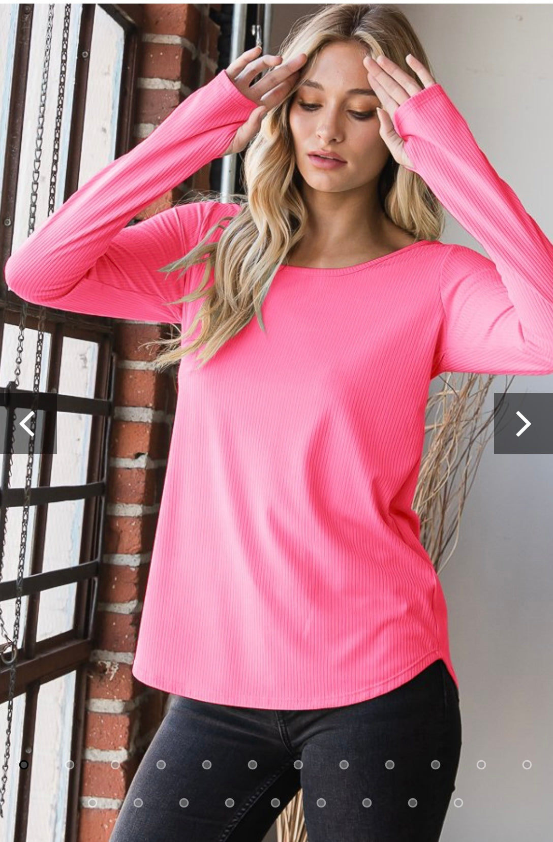 Plus Heimish Long Sleeve Shirt