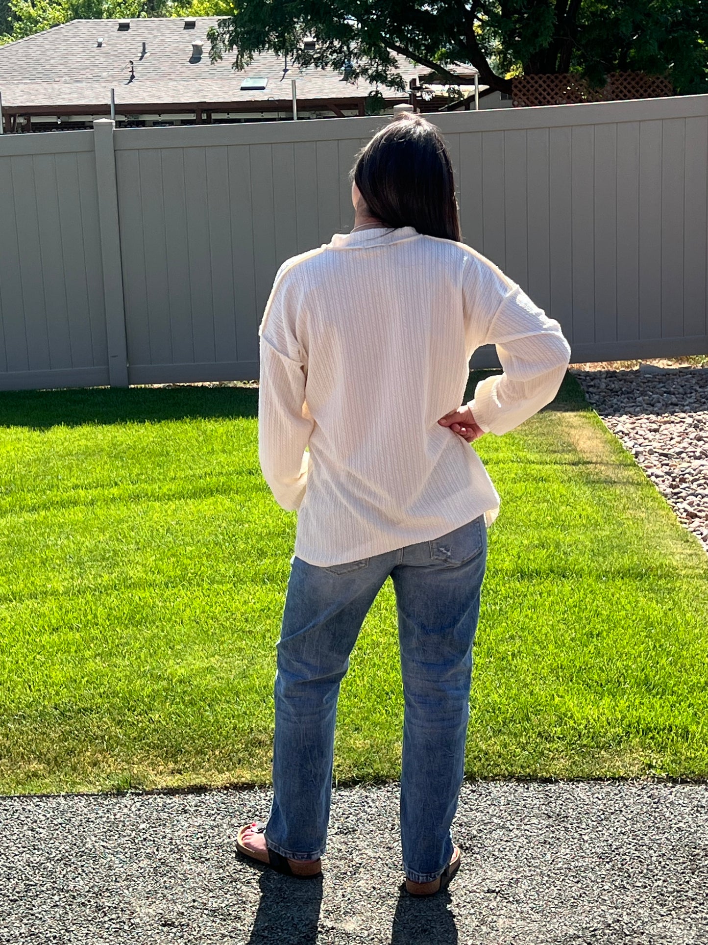 Heimish Reverse Seam Sweater