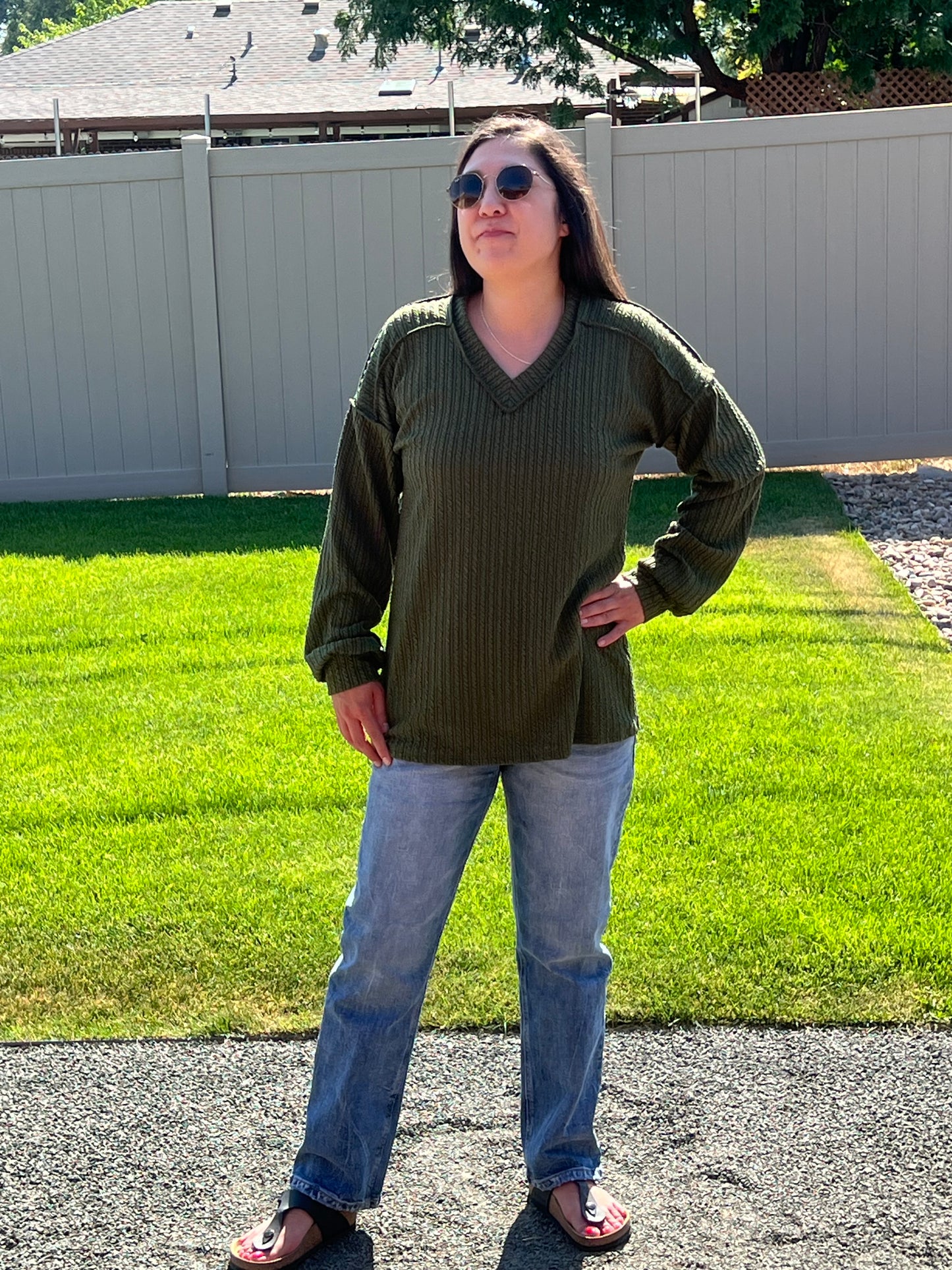 Heimish Reverse Seam Sweater