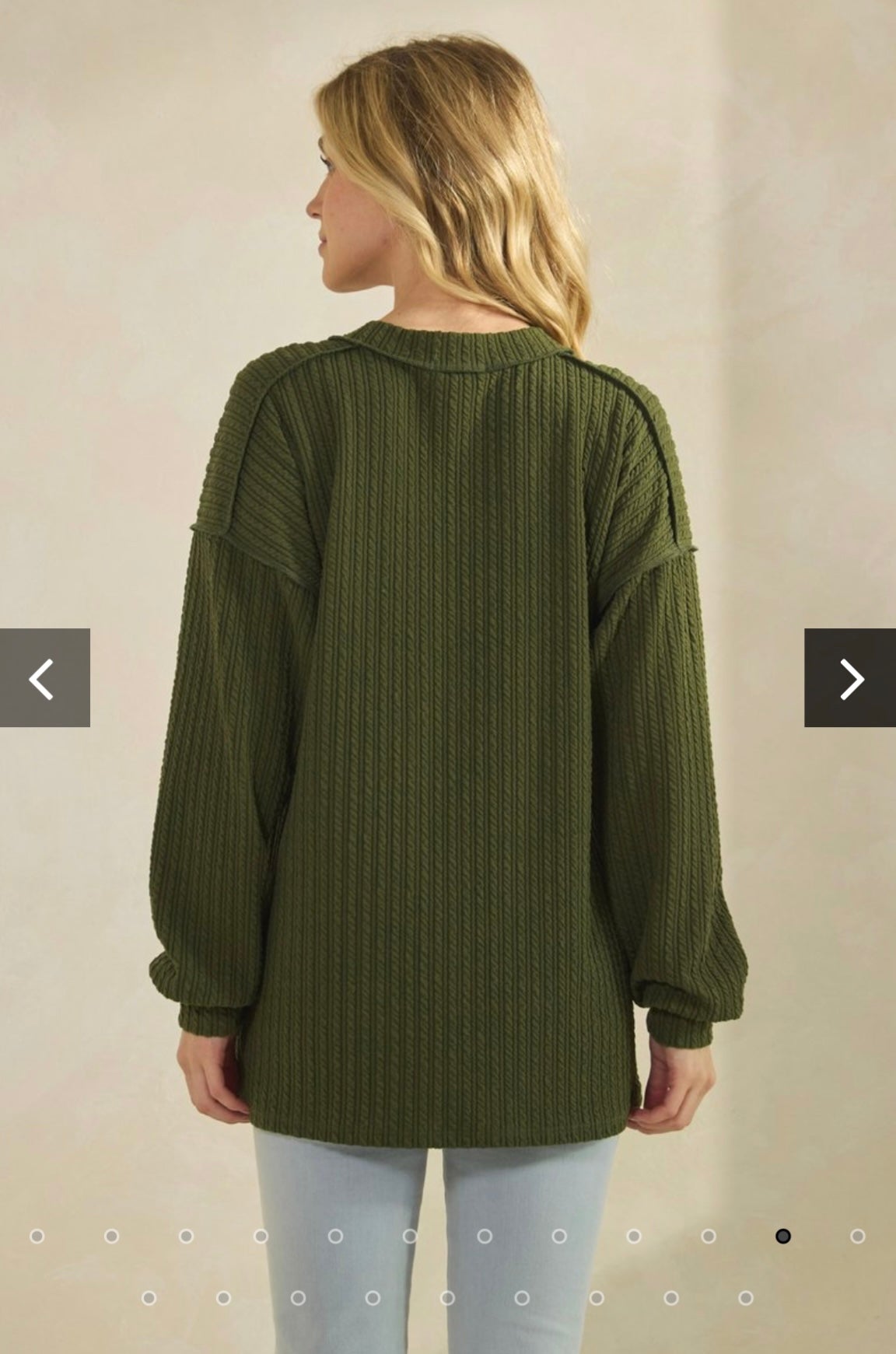 Heimish Reverse Seam Sweater