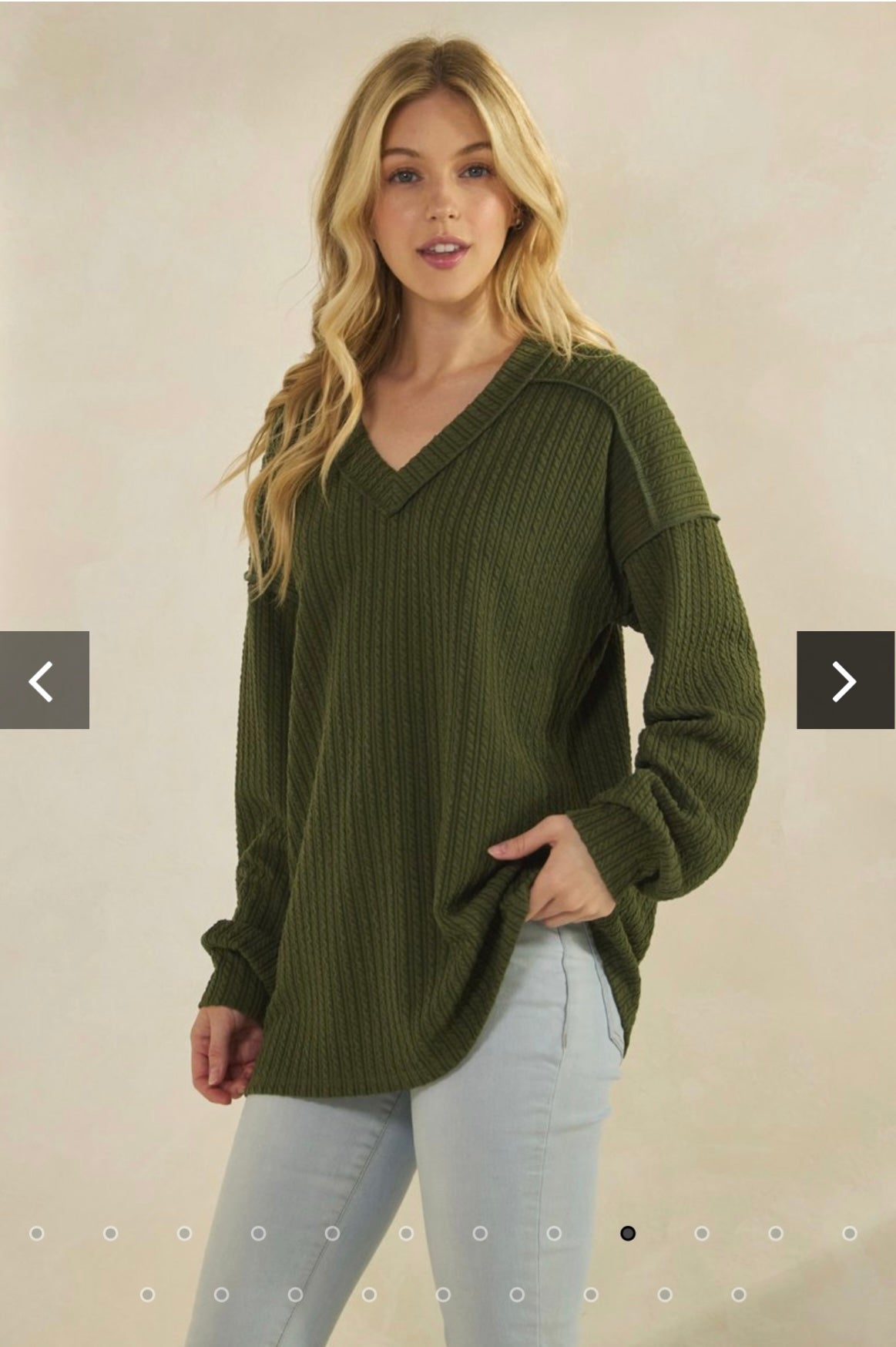 Heimish Reverse Seam Sweater
