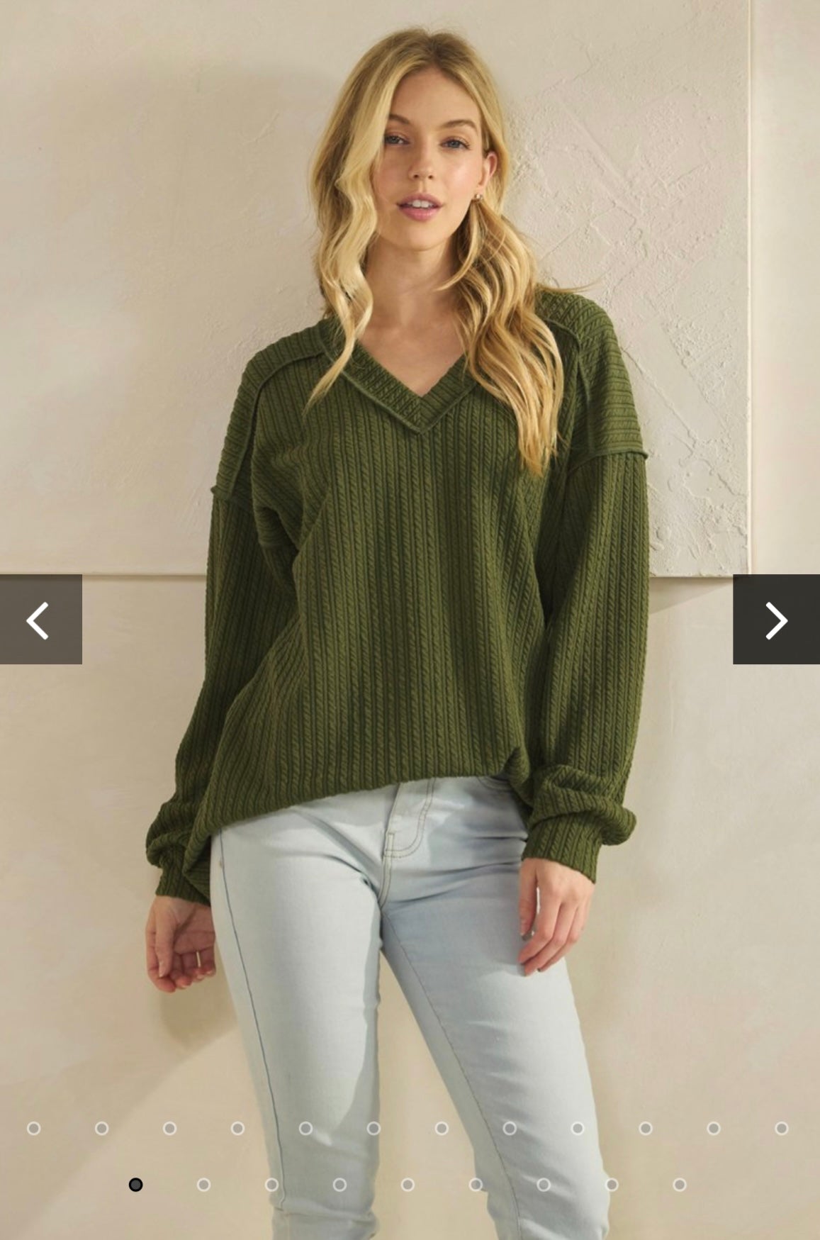Heimish Reverse Seam Sweater