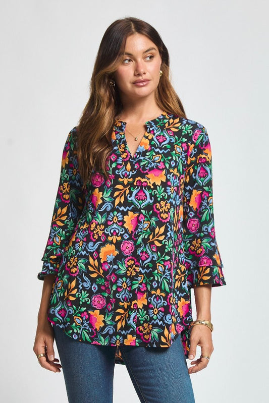 Dear Scarlett Belled-Sleeve Lizzy