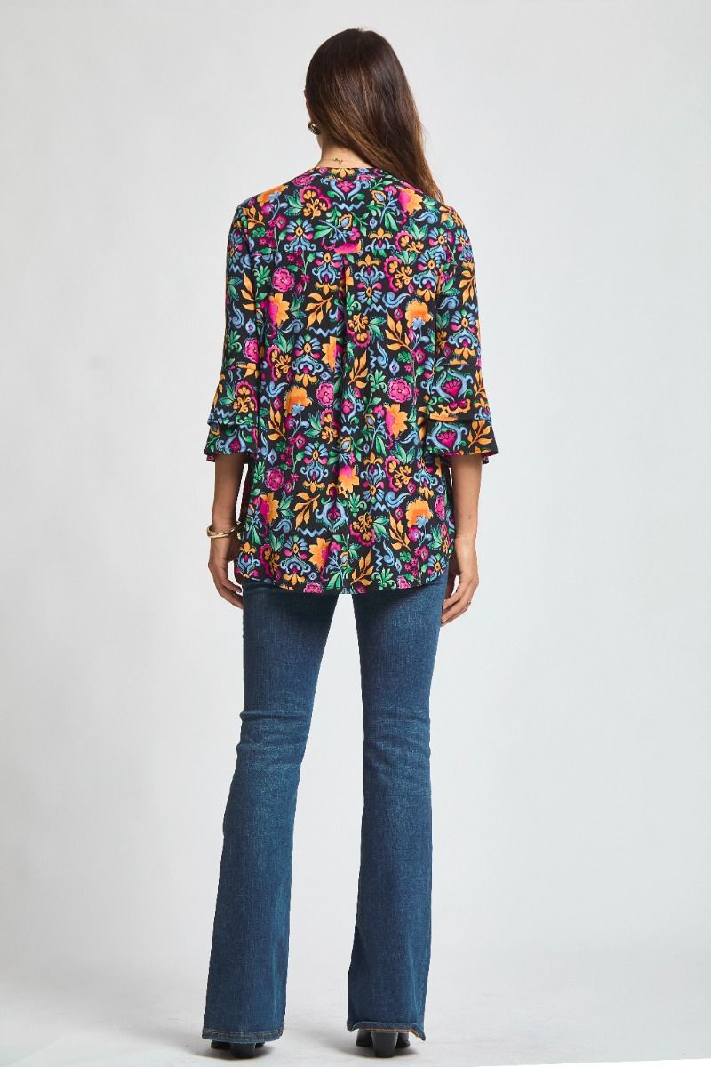 Dear Scarlett Belled-Sleeve Lizzy