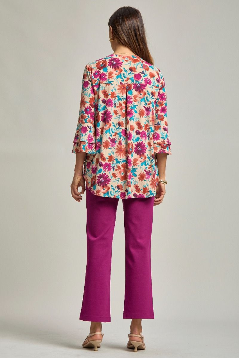 Dear Scarlett Belled-Sleeve Lizzy