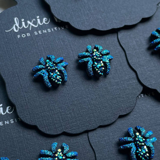 Dixie Bliss Enchanted Spiders in Ocean Dipped